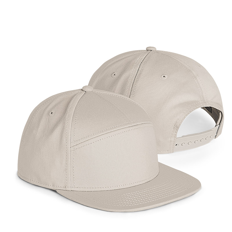 As Colour Stock 7-Panel Cap - Bone