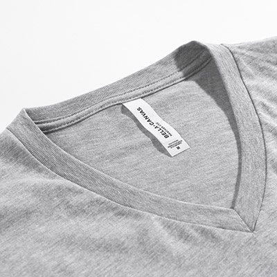 Thumbnail of additional photo of Canvas Short Sleeve V-Neck T-Shirt 1