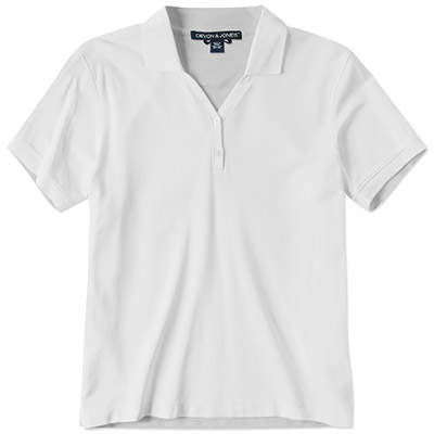 Devon and Jones Ladies Pima Pique Polo