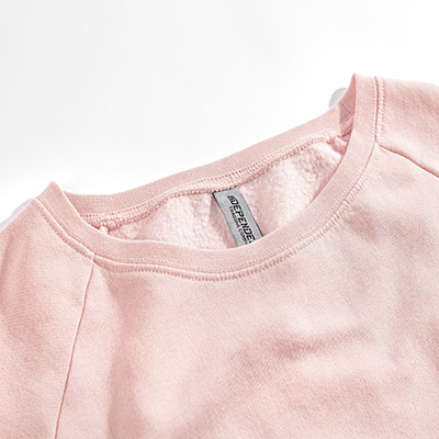 Thumbnail of additional photo of Independent Trading Ladies Wave Wash Fleece Sweatshirt 1